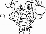 Sonic the Hedgehog Amy Coloring Pages Amy Rose Drawing