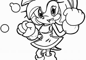 Sonic the Hedgehog Amy Coloring Pages Amy Rose Drawing