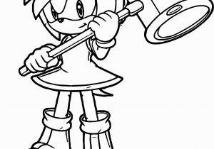 Sonic the Hedgehog Amy Coloring Pages sonic and Amy Coloring Pages at Getdrawings