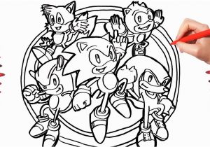 Sonic the Hedgehog and Friends Coloring Pages sonic the Hedgehog Coloring Pages