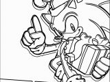 Sonic the Hedgehog and Friends Coloring Pages sonic the Hedgehog Suprise Box Coloring Page