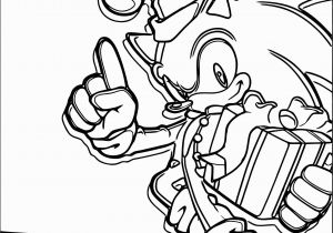 Sonic the Hedgehog and Friends Coloring Pages sonic the Hedgehog Suprise Box Coloring Page