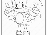 Sonic the Hedgehog Coloring Pages Pdf Printable sonic Pdf Coloring Page