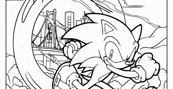 Sonic the Hedgehog Coloring Pages Pdf sonic the Hedgehog Printable Pdf Coloring Pages
