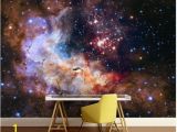 Space Galaxy Wall Mural 45 Artistic Style Home Decor Ideas