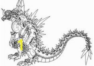 Space Godzilla Coloring Pages 59 Best Lineart Godzilla Images On Pinterest