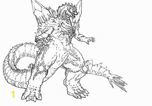 Space Godzilla Coloring Pages Godzilla Coloring Sheets Shin Godzilla Coloring Page Godzilla