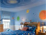 Space themed Wall Murals Awesome Kids Galaxy Bedroom Wall Murals theme Painting