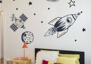 Space Wall Mural Stickers Kids Bedroom Wall Stickers Outer Space Full Feature Pack