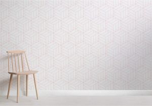 Space Wall Mural Uk the Lined Cube Geometric Modern Wallpaper Mural is A Great Choice