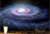 Space Wall Mural Wallpaper Spiral Galaxy Milky Way