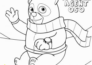 Special Agent Oso Printable Coloring Pages Special Agent Oso Coloring Pages