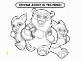 Special Agent Oso Printable Coloring Pages Special Agent Training In Special Agent Oso Coloring Page