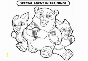 Special Agent Oso Printable Coloring Pages Special Agent Training In Special Agent Oso Coloring Page