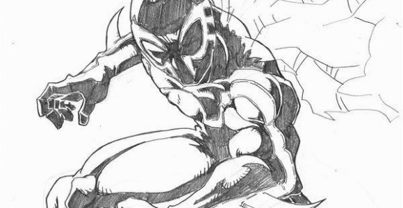 Spider Man 2099 Coloring Pages Spider Man 2099 Coloring Pages