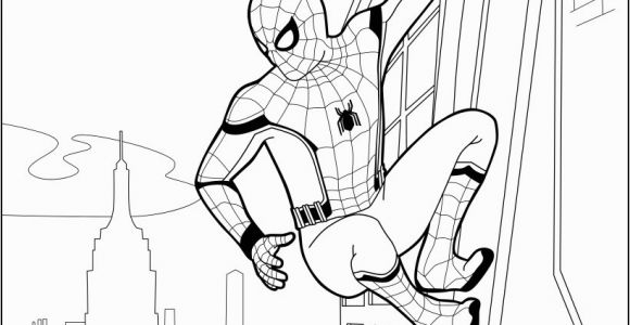 Spider Man Homecoming Coloring Pages Printable Spider Man Home Ing 2 Coloring Pages Hellokids