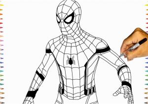 Spider Man Homecoming Coloring Pages Printable Spider Man Home Ing