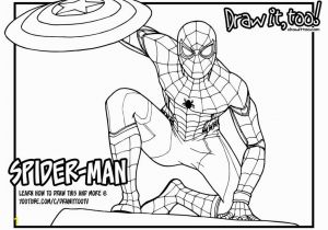 Spider Man Homecoming Coloring Pages Printable Spiderman Home Ing Drawing at Getdrawings