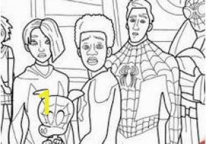 Spider Man Into the Spider Verse Coloring Erselle Rattler Erattler2 On Pinterest