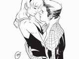Spider Man Into the Spider Verse Coloring Spider Love Gwen & Peter forever