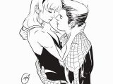Spider Man Into the Spider Verse Coloring Spider Love Gwen & Peter forever