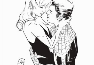 Spider Man Into the Spider Verse Coloring Spider Love Gwen & Peter forever