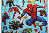 Spider Man Jumbo Coloring Book Amazon Blue Spider Sense Spiderman Sticker Sheet