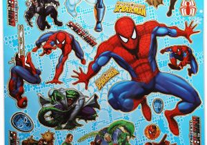 Spider Man Jumbo Coloring Book Amazon Blue Spider Sense Spiderman Sticker Sheet