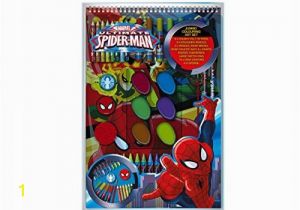 Spider Man Jumbo Coloring Book Anker Spjca2 Ultimate Spiderman Jumbo Colouring Ar