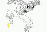 Spider Man Noir Coloring Pages Spider Man In Action Coloring Page