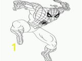 Spider Man Noir Coloring Pages Spider Man In Action Coloring Page