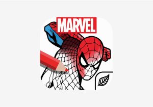 Spider Man Universe Coloring Pages Marvel Color Your Own On the App Store
