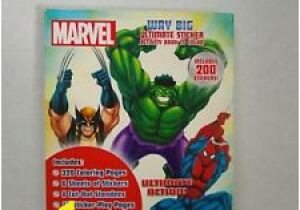 Spiderman Coloring and Activity Book Details About Marvel Way Big Sticker Activity Book Hulk Spider Giant Man Thor Iron Wolverine