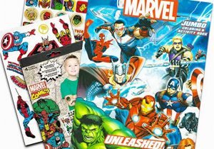 Spiderman Coloring and Activity Book Marvel Avengers Coloring & Activity Book with Glow In the