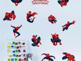 Spiderman Wall Mural Decal Diy 11 Pose Spiderman Decorative Wall Stickers for Nursery Kids Room Decorations Pvc Super Hero Decor Wall Mural Art Home Decals