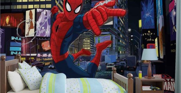 Spiderman Wall Mural Huge Superhero Marvel High Quality Wallpaper Murals Spiderman