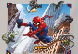 Spiderman Wall Mural Sticker Wanddekoration Spiderman East Urban Home