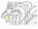 Spirited Away Coloring Pages 157 Best Pages Images