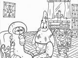 Spongebob and His Friends Coloring Pages Sponge Bob and His Friends Patrick Star and Squidward