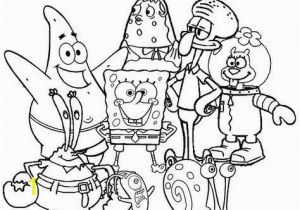 Spongebob and His Friends Coloring Pages Spongebob and His Friends Coloring Pages Coloring Pages