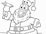 Spongebob and Patrick Christmas Coloring Pages Patrick Star as Santa Spongebob Coloring Page Christmas