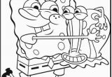 Spongebob and Sandy Coloring Pages Spongebob Very Loving Gary Coloring Picture for Kids