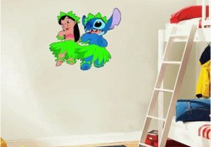 Spongebob Squarepants Wall Mural Lilo & Stitch Cartoon Wall Decal Sticker 22"x 22"