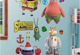 Spongebob Squarepants Wall Mural Spongebob Squarepants Out Of Water Collection Wall Decals by