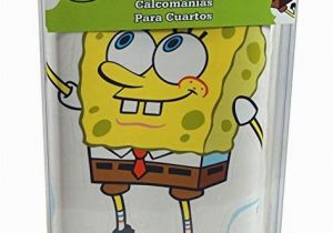 Spongebob Squarepants Wall Mural Spongebob Squarepants Removable & Reusable Room Appliques Stickers