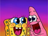 Spongebob Squarepants Wall Murals My Spongebob and Patrick Digital Drawing â­ï¸ Print Cards Of