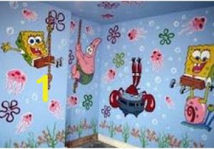 Spongebob Wall Mural 14 Best Abby S Room Images