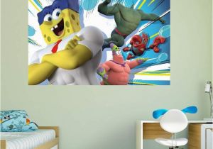 Spongebob Wall Murals Fathead Spongebob Movie Wall Mural 18 Products