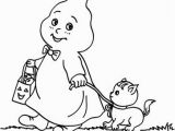 Spooky Cat Coloring Pages Ghost Coloring Pages 27 Printables to Color Online for Halloween