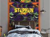 Sports Murals for Bedrooms Graffiti Personalized Repositionable Wallpaper Peel and Stick